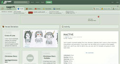 Desktop Screenshot of katgirl75.deviantart.com