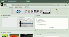 Desktop Screenshot of cash.deviantart.com