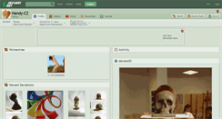 Desktop Screenshot of handy-cz.deviantart.com