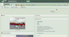 Desktop Screenshot of forestchild.deviantart.com