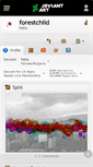 Mobile Screenshot of forestchild.deviantart.com