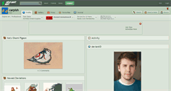 Desktop Screenshot of carpish.deviantart.com