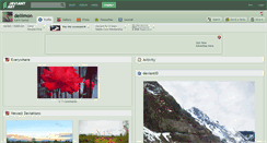 Desktop Screenshot of deliimon.deviantart.com