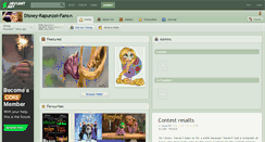 Desktop Screenshot of disney-rapunzel-fans.deviantart.com