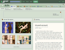 Tablet Screenshot of deviko.deviantart.com