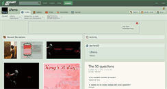 Desktop Screenshot of lferro.deviantart.com