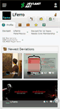 Mobile Screenshot of lferro.deviantart.com