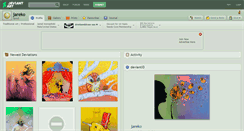 Desktop Screenshot of jareko.deviantart.com