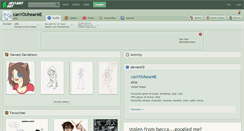 Desktop Screenshot of canyouhearme.deviantart.com