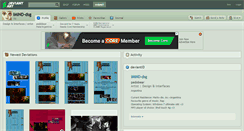 Desktop Screenshot of imind-dsg.deviantart.com