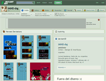 Tablet Screenshot of imind-dsg.deviantart.com