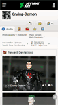Mobile Screenshot of crying-demon.deviantart.com