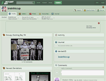 Tablet Screenshot of brainhiccup.deviantart.com
