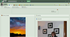 Desktop Screenshot of hollo2.deviantart.com