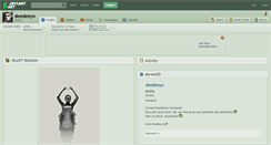 Desktop Screenshot of deedeeyo.deviantart.com
