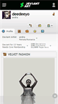 Mobile Screenshot of deedeeyo.deviantart.com