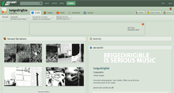 Desktop Screenshot of beigedirigible.deviantart.com