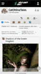 Mobile Screenshot of catoninetales.deviantart.com