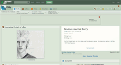 Desktop Screenshot of elidy.deviantart.com