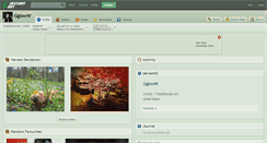 Desktop Screenshot of ggloww.deviantart.com