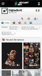 Mobile Screenshot of bigbadbolt.deviantart.com