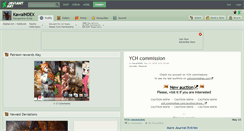 Desktop Screenshot of kawaindex.deviantart.com