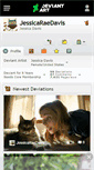 Mobile Screenshot of jessicaraedavis.deviantart.com