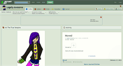 Desktop Screenshot of legally-awesome.deviantart.com