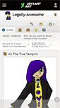 Mobile Screenshot of legally-awesome.deviantart.com