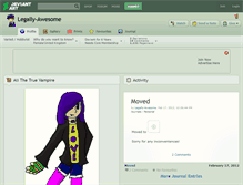 Tablet Screenshot of legally-awesome.deviantart.com
