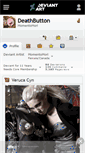 Mobile Screenshot of deathbutton.deviantart.com