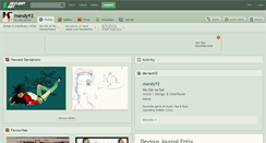Desktop Screenshot of mandy92.deviantart.com