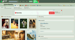 Desktop Screenshot of alicewillbealice.deviantart.com