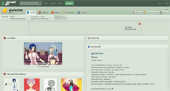 Desktop Screenshot of glaciachan.deviantart.com