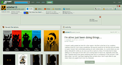 Desktop Screenshot of octorber13.deviantart.com