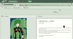 Desktop Screenshot of demonangel-ma.deviantart.com