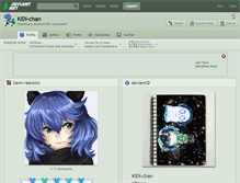 Tablet Screenshot of kidi-chan.deviantart.com