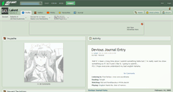 Desktop Screenshot of lakest.deviantart.com