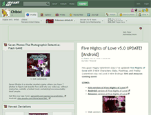 Tablet Screenshot of chibixi.deviantart.com