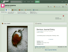 Tablet Screenshot of panna-zuzanna.deviantart.com