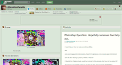 Desktop Screenshot of littlexmissxparasite.deviantart.com