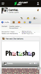 Mobile Screenshot of camilal.deviantart.com