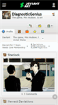 Mobile Screenshot of diagnosticgenius.deviantart.com