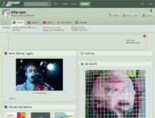 Tablet Screenshot of killa-cam.deviantart.com
