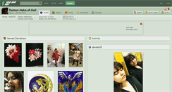 Desktop Screenshot of demon-neko-of-hell.deviantart.com