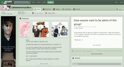 Desktop Screenshot of cartoonloversunite.deviantart.com