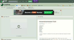 Desktop Screenshot of luvythicus.deviantart.com