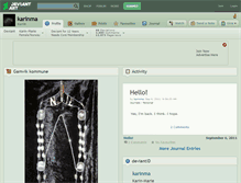 Tablet Screenshot of karinma.deviantart.com