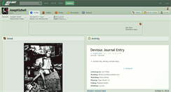 Desktop Screenshot of josephschell.deviantart.com