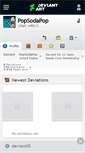 Mobile Screenshot of popsodapop.deviantart.com